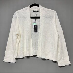 ✨Cable & Gauge Cardigan BrightWhite Size L